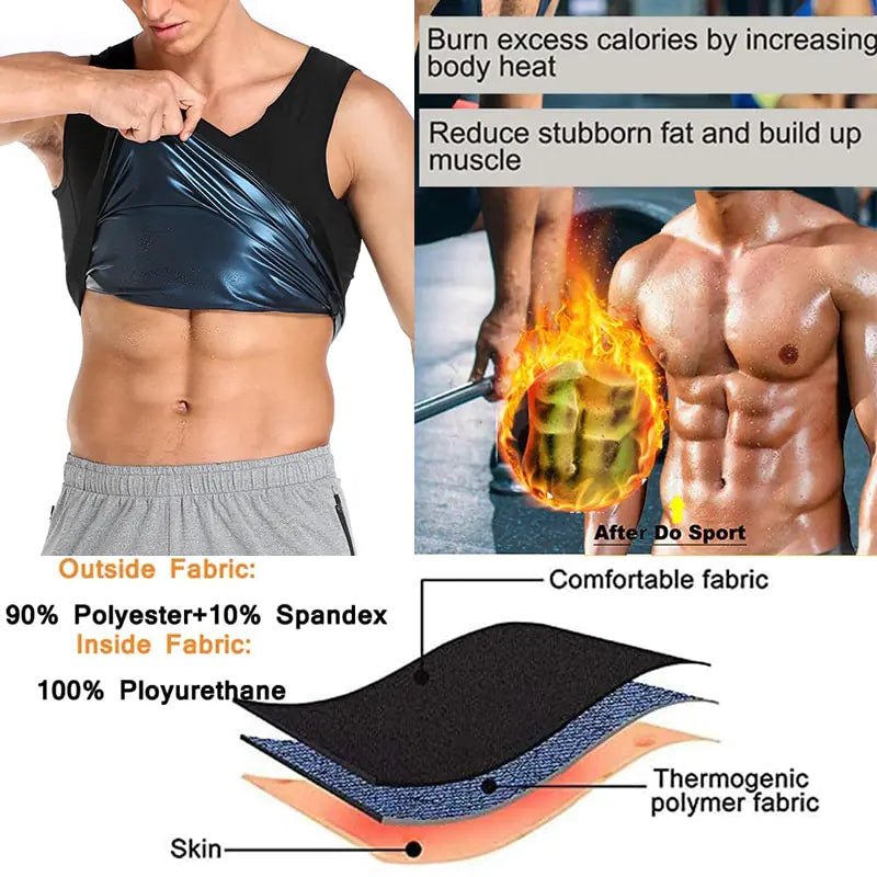 Chaleco Sauna de Compresión Térmica